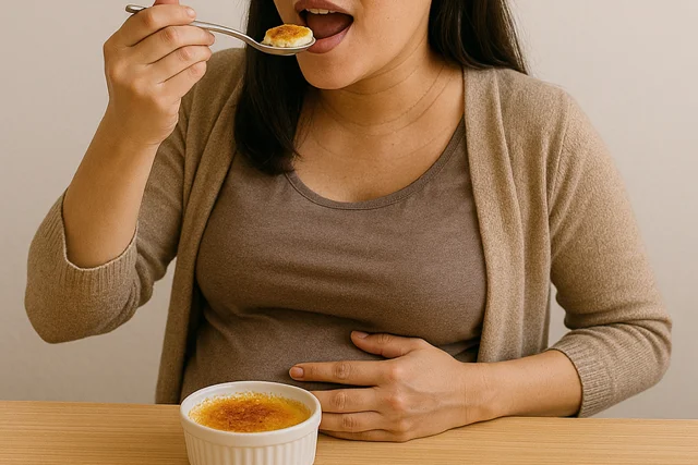 Czy kobiety w ciąży mogą jeść Cream Brûlée w czasie ciąży? K