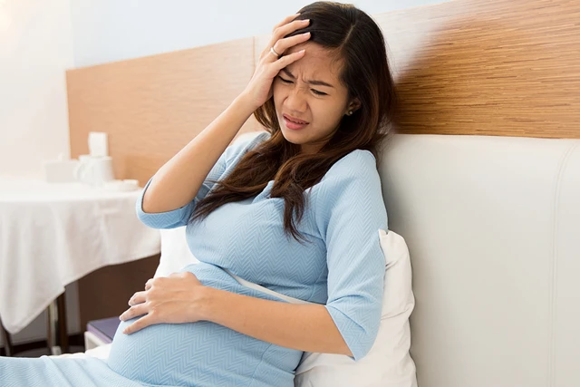 Lower Abdominal Pain in Late Stage of Pregnancy