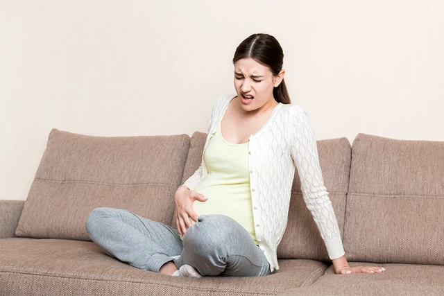 Lower Abdominal Pain in Late Stage of Pregnancy