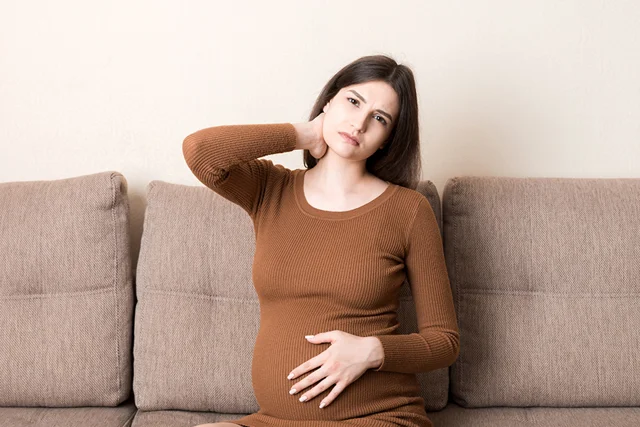 Lower Abdominal Pain in Late Stage of Pregnancy
