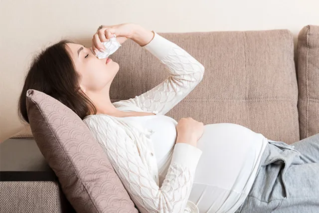 O que fazer quando está constipada durante a gravidez? 5 sol
