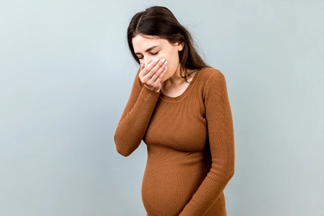 Le donne incinte tossiscono nei primi 3 mesi