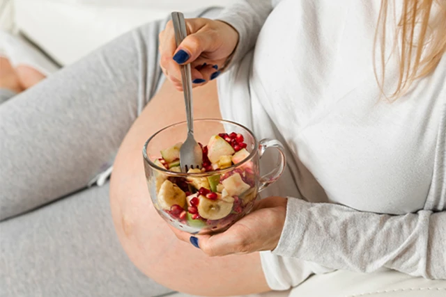 O que as grávidas devem comer para se manterem frescas: 4 se