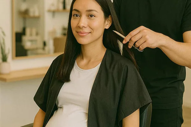 As mulheres grávidas podem cortar o cabelo