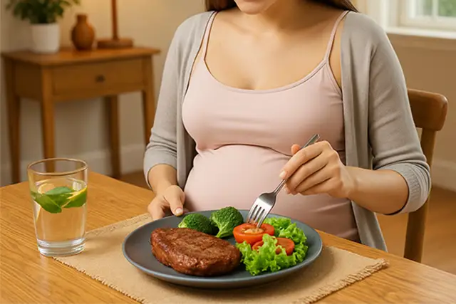 Le donne incinte possono mangiare carne a pranzo? 3 Vantaggi