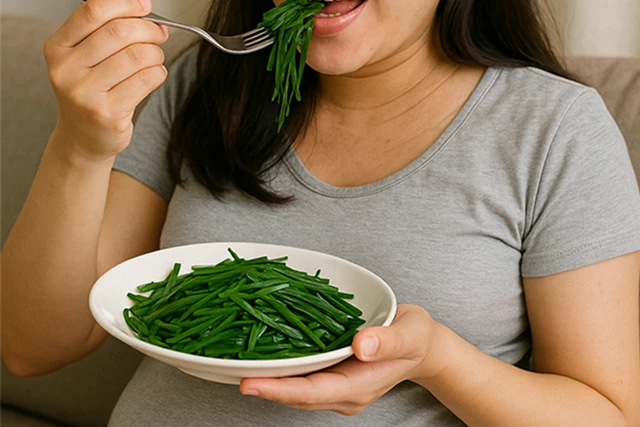 As mulheres grávidas podem comer cebolinhas? 4 instruções